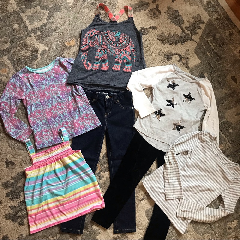7 Piece Toddler Girls Bundle Bundle